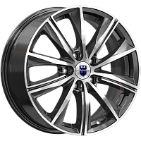 Литые диски Арнар (КС896) 7.000xR17 5x112 DIA66.6 ET45 алмаз черный для Mini Cooper
