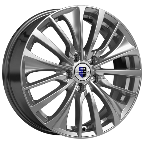Flanker (КС1097) 6.500xR17 5x112 DIA57.1 ET38 дарк платинум Flanker (КС1097) 6.500xR17 5x112 DIA57.1 ET38 дарк платинум