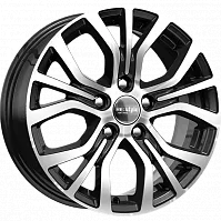 Литые диски КС736 (ZV 16_Qashqai) (КС736) 6.500xR16 5x114.3 DIA66.1 ET40 алмаз черный для Nissan Juke