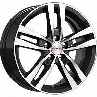 Литые диски Rassvet-оригинал (КС868) (КС868) 6.500xR16 5x100 DIA56.1 ET48 алмаз черный SK для Subaru Forester